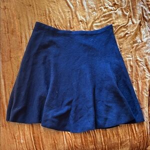 1. State Deep Blue Skater Skirt
